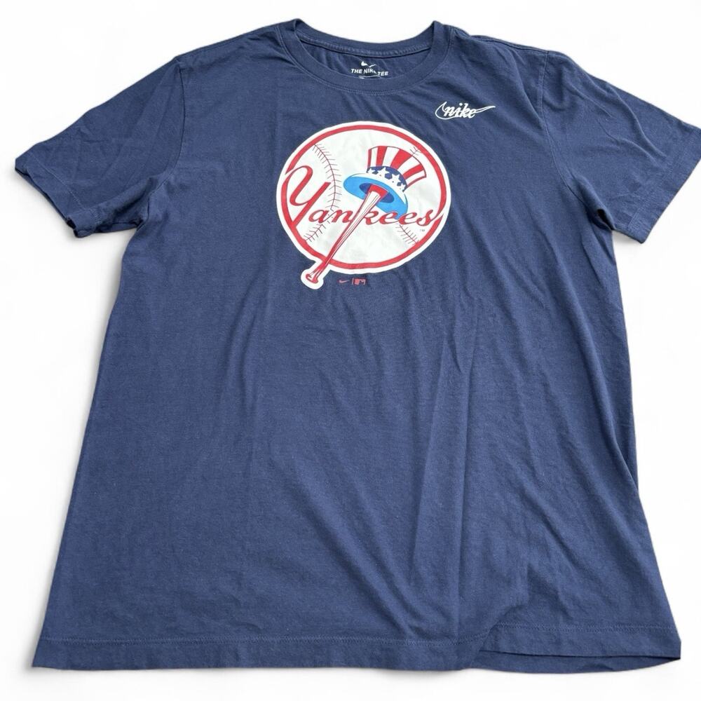 Nike New York Yankees Cooperstown Collection T-Shirt Men’s Medium Blue MLB 2016